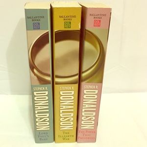 Stephen R Donaldson paperback books